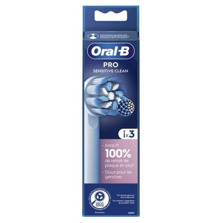Oral-B Brossettes Pro Sensitive Clean x3 - IllicoPharma