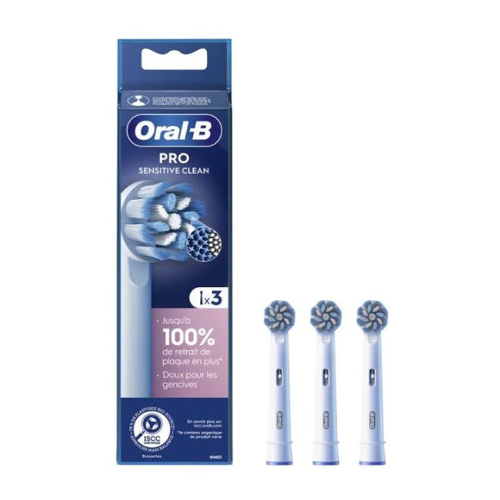 Oral-B Brossettes Pro Sensitive Clean x3 - IllicoPharma
