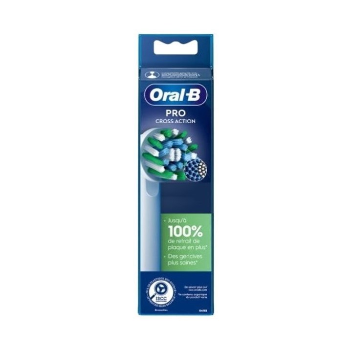 Oral-B Pro Brossettes Cross Action x3 - IllicoPharma