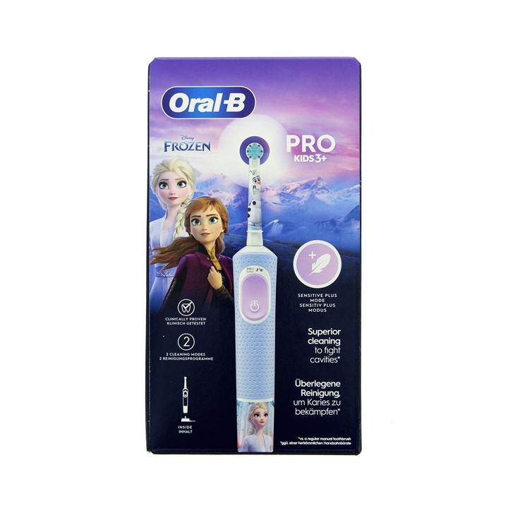 Oral-B Pro Kids 3+ Brosse à dents électriques Reine des Neiges - IllicoPharma