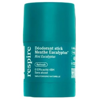Déodorant Stick Menthe Eucalyptus 48h 50g – Respire – IllicoPharma