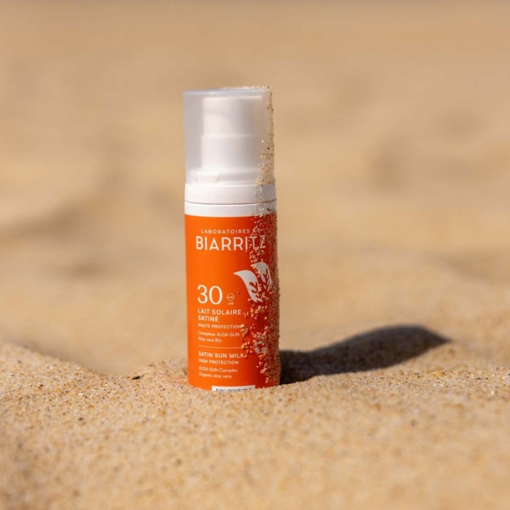 Lait Solaire Satiné SPF30 100ml – LdBiarritz – IllicoPharma