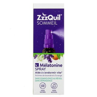 ZzzQuil Sommeil Mélatonine Spray 30ml - IllicoPharma