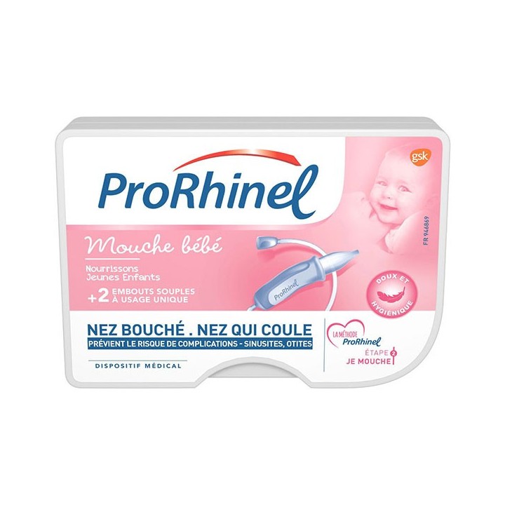 Prorhinel Mouche-bébé - Soins nez, yeux, oreilles du bébé - IllicoPharma