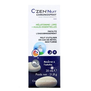 C'Zen Nuit Chronospray 20ml - Bausch & Lomb - IllicoPharma