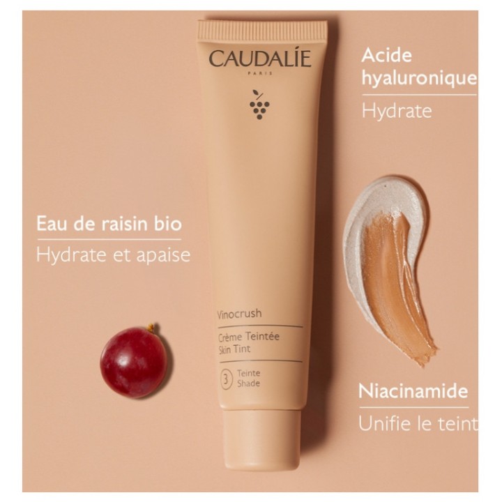 Vinocrush Crème Teintée 30ml - Teinte 3 - Caudalie