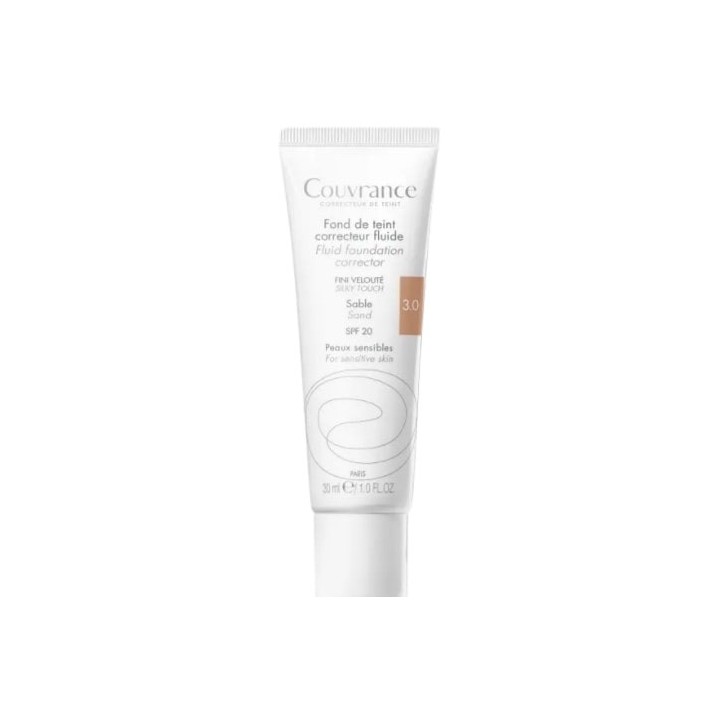 Fond de teint correcteur fluide sable 3.0 - Avene - Illicopharma