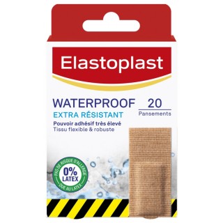 Pansements Waterproof Extra Résistant x20 Elastoplast - IllicoPharma