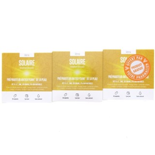 Léro Solaire Préparateur Antioxydant Peau 3x30 caps + 1 boîte offerte - IllicoPharma