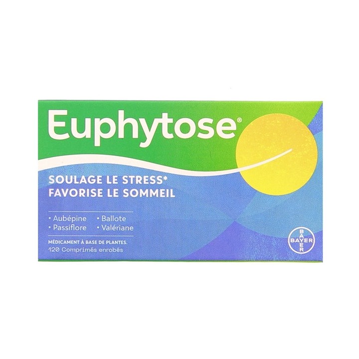 Euphytose - Boîte de 120 comprimés - Stress & Sommeil