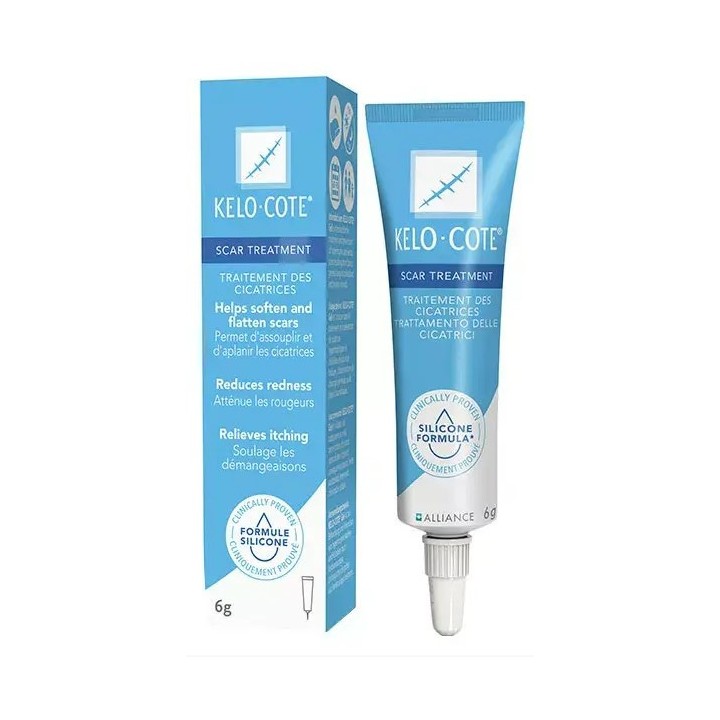 Kelo-cote Gel Cicatrices 6g - Soins corps - Pharmacie en ligne IllicoPharma