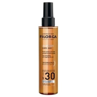 UV-Bronze Corps Huile Solaire Anti-âge SPF30 150ml Filorga - IllicoPharma
