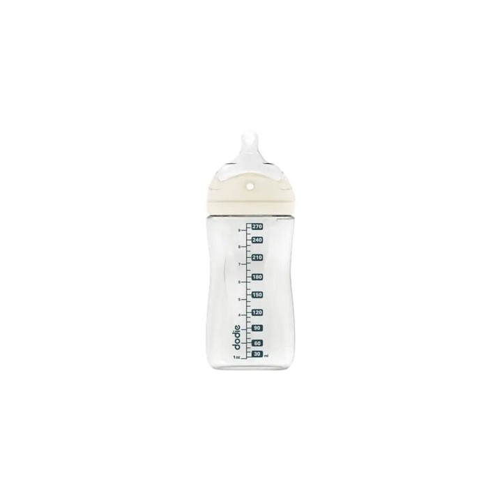 Biberon Tétine multi-perforée anti-coliques Débit 2 Nature Bleu 270ml - Dodie - IllicoPharma