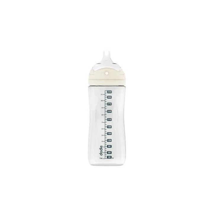 Biberon Tétine multi-perforée anti-coliques Débit 3 Nature Terracotta 330ml - Dodie - IllicoPharma