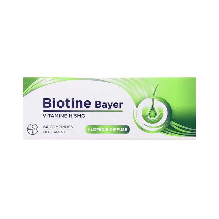 Biotine Bayer 5mg 60 comprimés - e-Pharmacie IllicoPharma