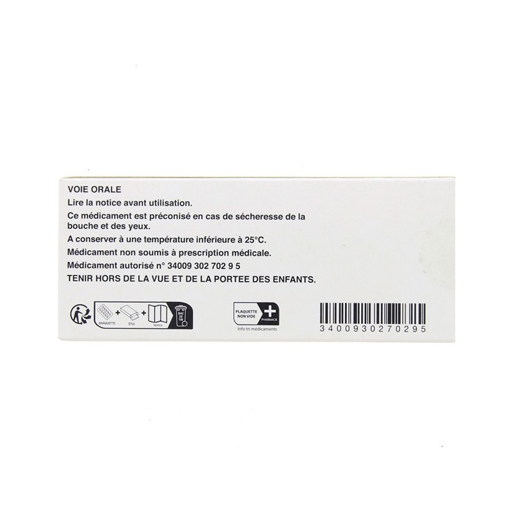 Sulfarlem S 25mg x90cpr - Médicament Bouche sèche - IllicoPharma