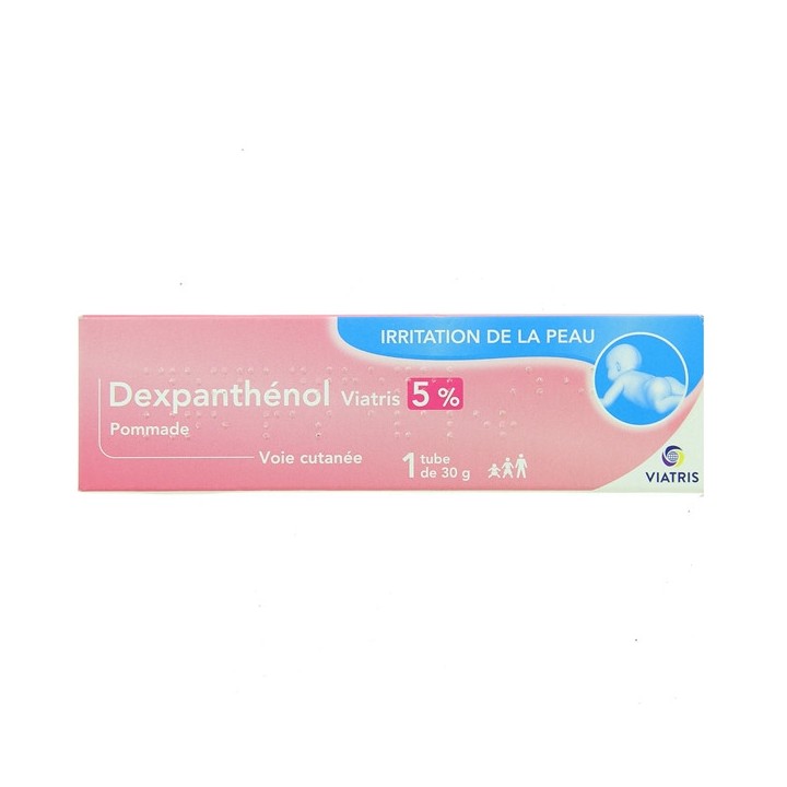 Dexpanthenol 5% Pommade 30g - Viatris - Pharmacie en ligne IllicoPharma