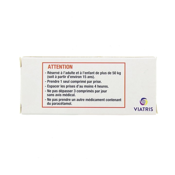Paracétamol 1000mg x8cpr effervescents - Viatris - IllicoPharma
