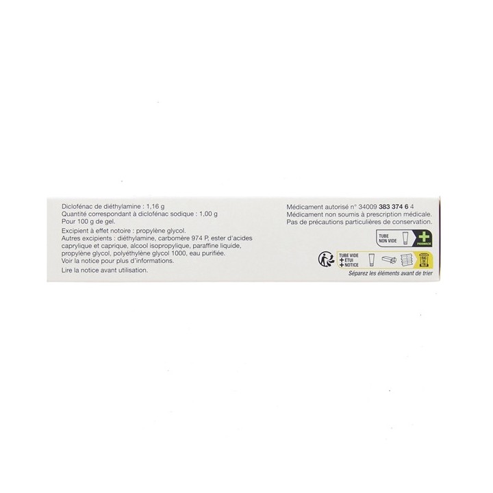 Diclofénac 1% Gel 50g Viatris - douleurs articulaires - IllicoPharma