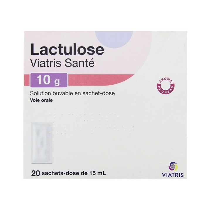 Lactulose 10g x20 sachets - Viatris - Constipation - IllicoPharma