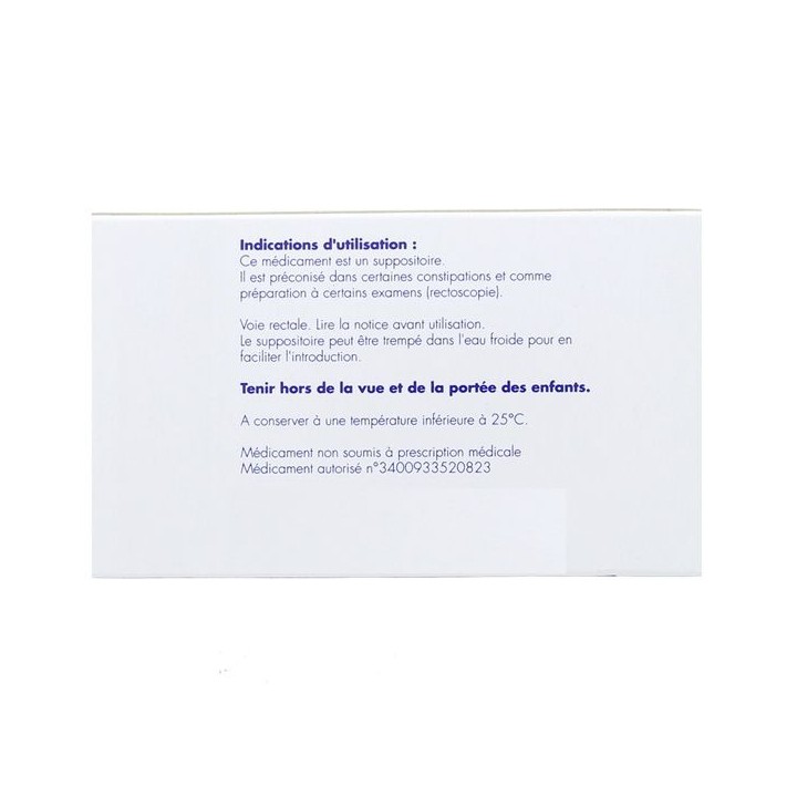 Rectopanbiline Adultes x10 Suppositoires - Constipation - IllicoPharma