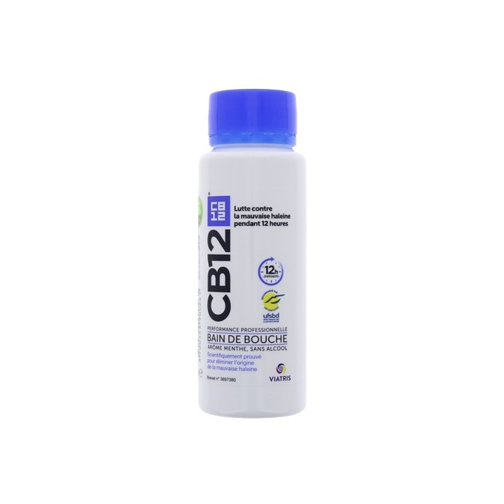 CB12 Bain de bouche 250ml - Mauvaise haleine - IllicoPharma