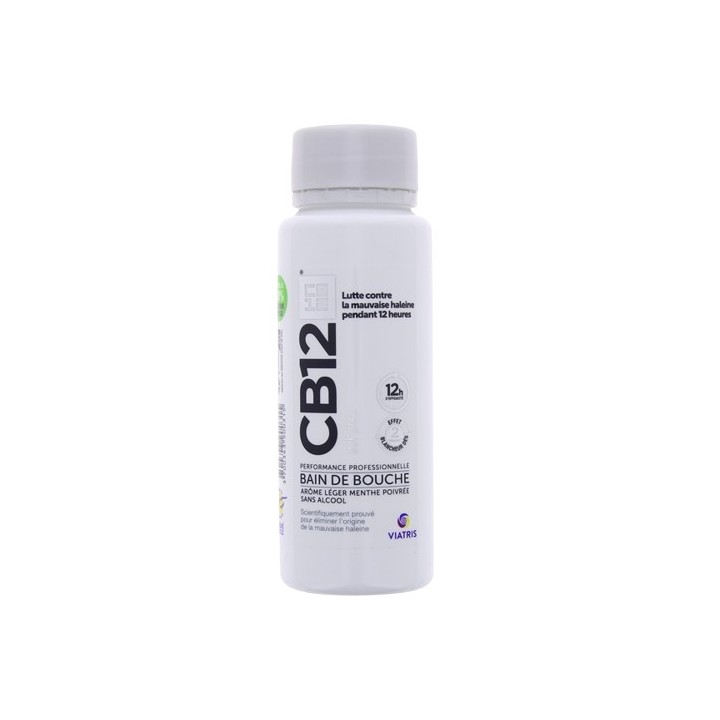 CB12 White - Bain de bouche 250ml - Soin bucco-dentaire - IllicoPharma