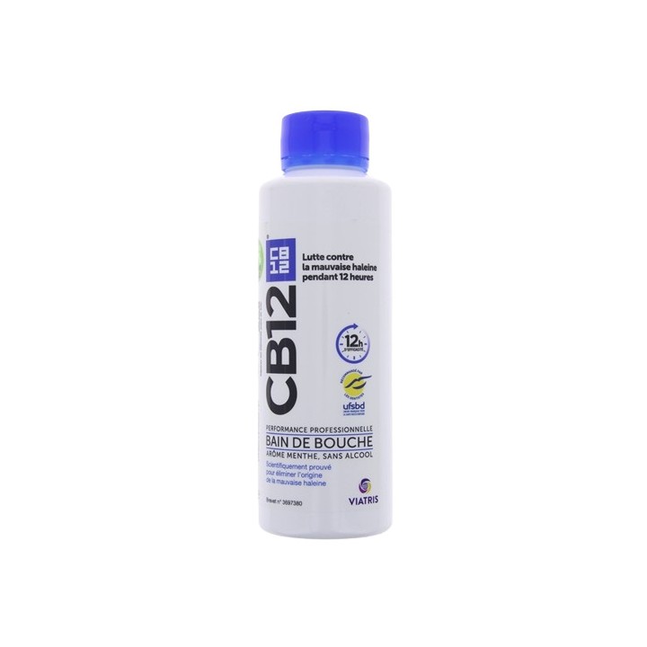 CB12 Bain de bouche 500ml - Mauvaise haleine - IllicoPharma