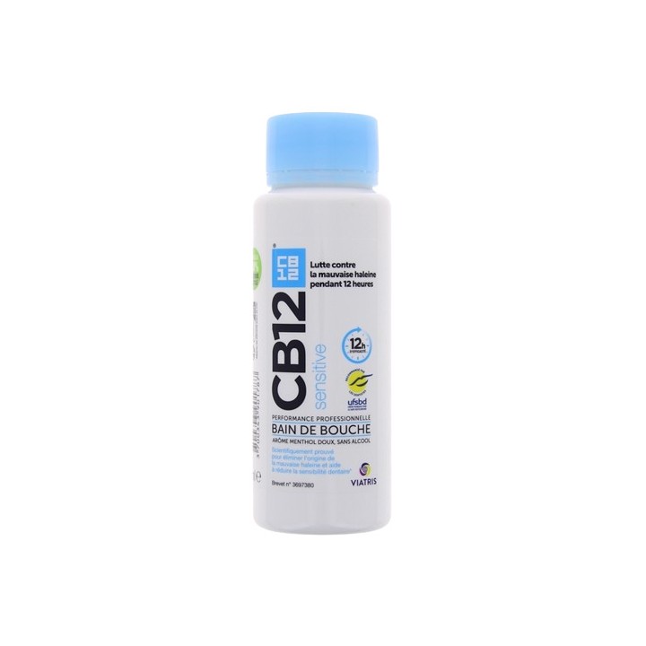 CB12 Sensitive Bain de bouche 250ml - IllicoPharma