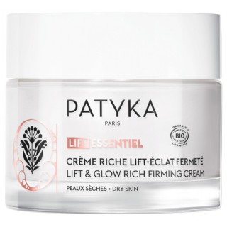 Lift Essentiel Crème Riche Lift-Éclat Fermeté Peaux Sèches Bio 50ml – Patyka – IllicoPharma