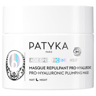 Age Specific Intensif Masque Repulpant Pro-Hyaluronique Nuit Bio 50ml – Patyka – IllicoPharma