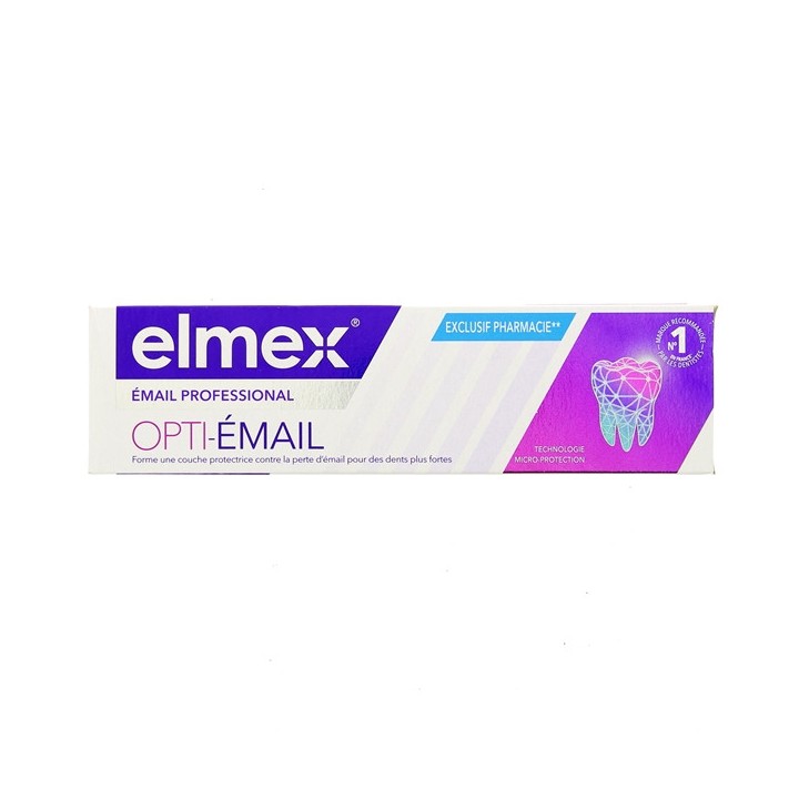 Opti-Émail Dentifrice 75ml - Elmex - IllicoPharma
