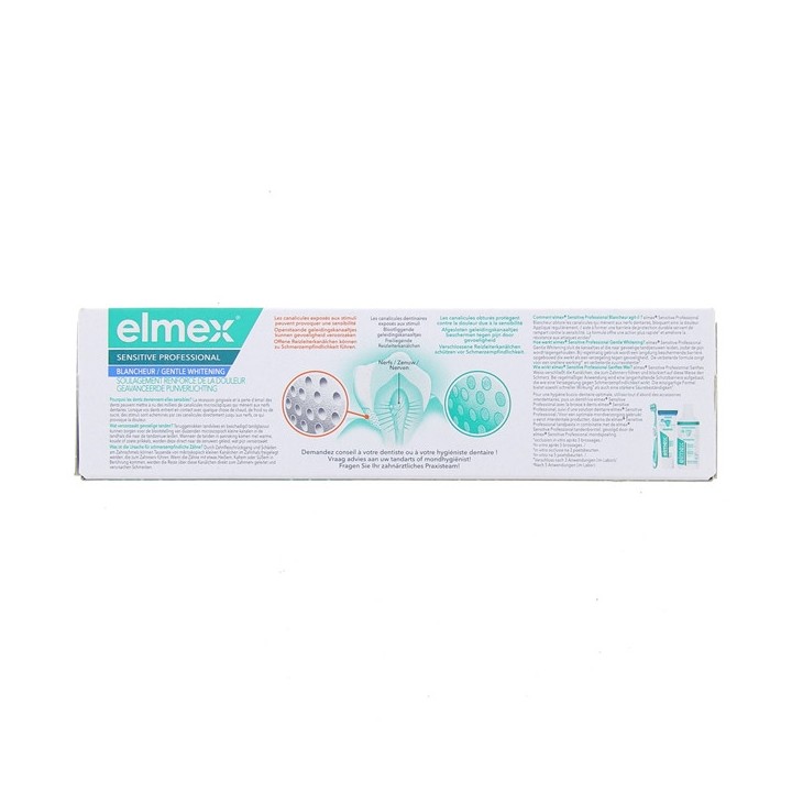 Sensitive Professional Blancheur Dentifrice 75ml - Elmex - IllicoPharma