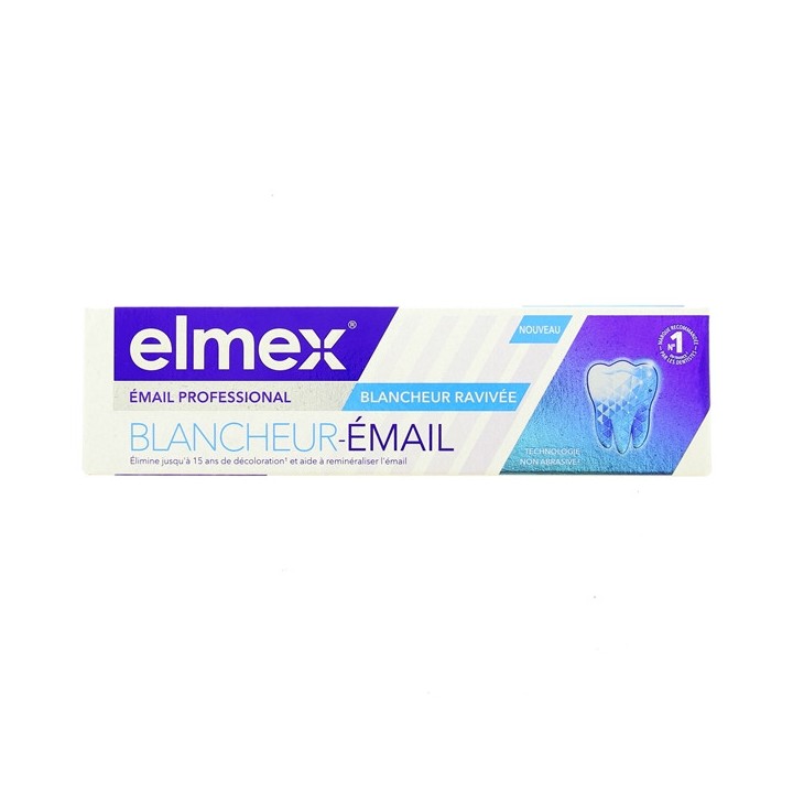 Émail Professional Blancheur Dentifrice 75ml - Elmex - IllicoPharma