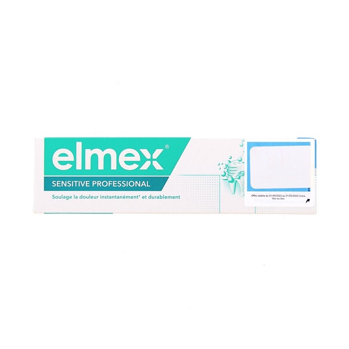 Sensitive Professional Dentifrice 75ml - Elmex - IllicoPharma