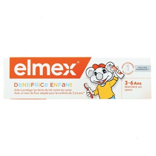 Dentifrice Enfant 3-6 ans 50ml - Elmex - IllicoPharma