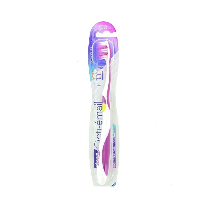 Opti-Émail Brosse à Dents Extra-Souple x1 - Elmex - IllicoPharma
