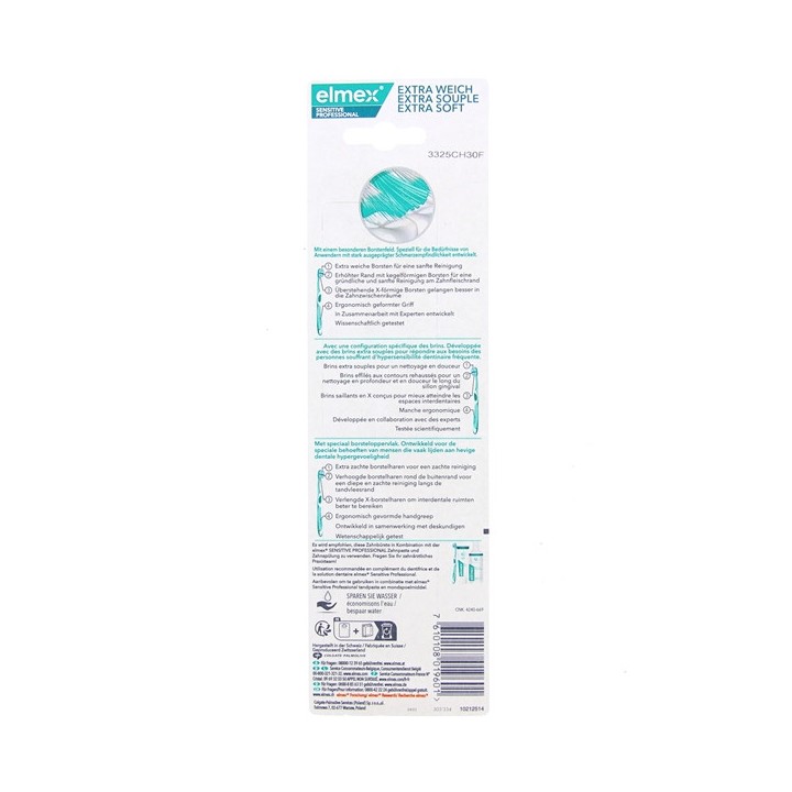 Sensitive Professional Brosse à Dents Extra Souple x2 - Elmex - IllicoPharma