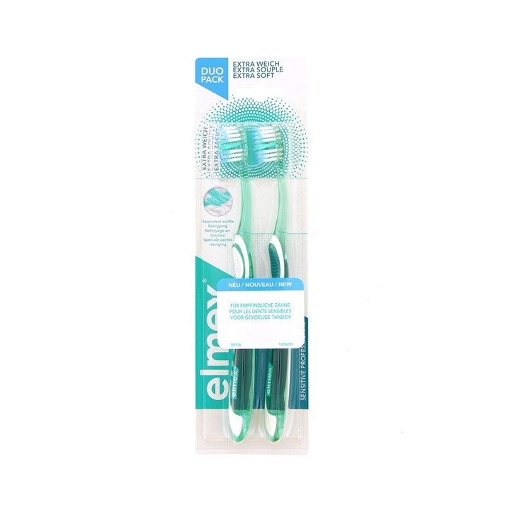 Sensitive Professional Brosse à Dents Extra Souple x2 - Elmex - IllicoPharma