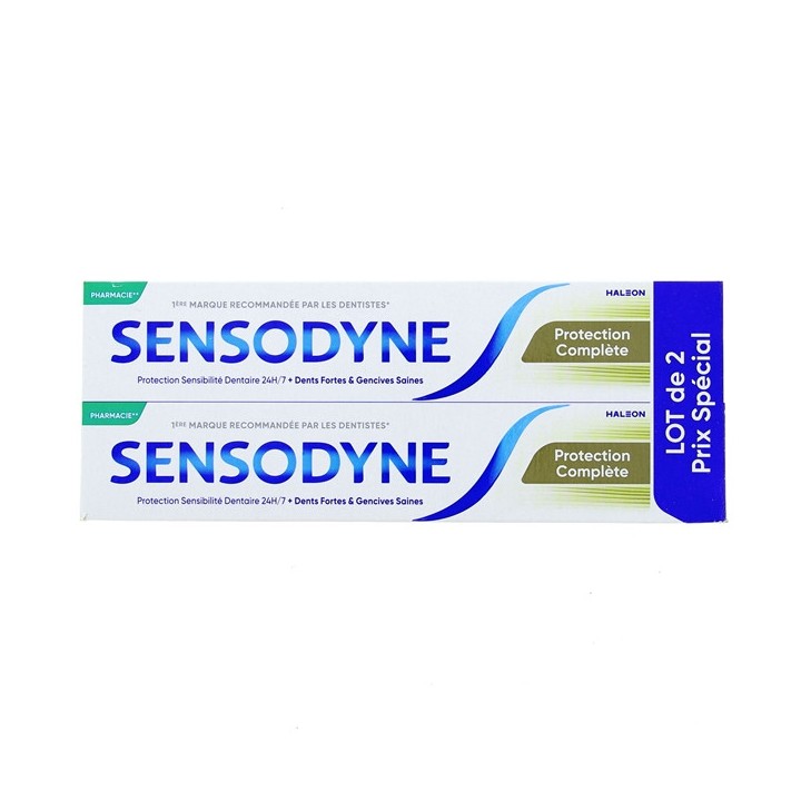 Dentifrice Protection Complète 2x75ml - Sensodyne - IllicoPharma