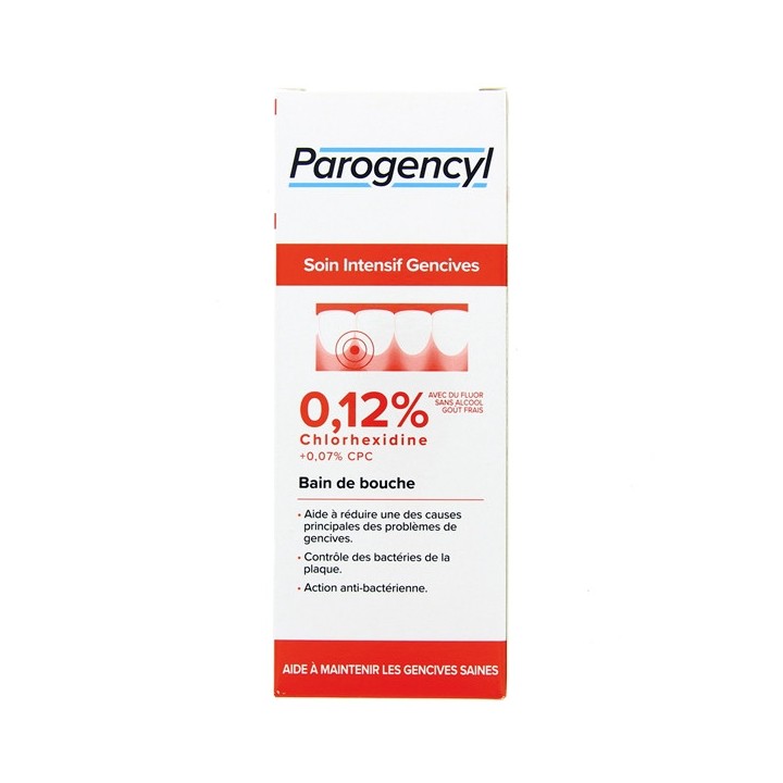 Bain de Bouche Soin Intensif Gencives 300ml - Parogencyl - IllicoPharma