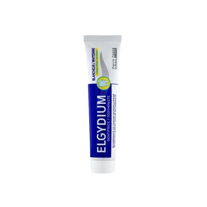 Dentifrice Blancheur Fraîcheur Citron 75ml - Elgydium - IllicoPharma