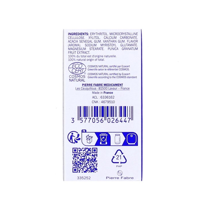 Dentifrice Solide Antiplaque x60 pastilles - Elgydium - IllicoPharma
