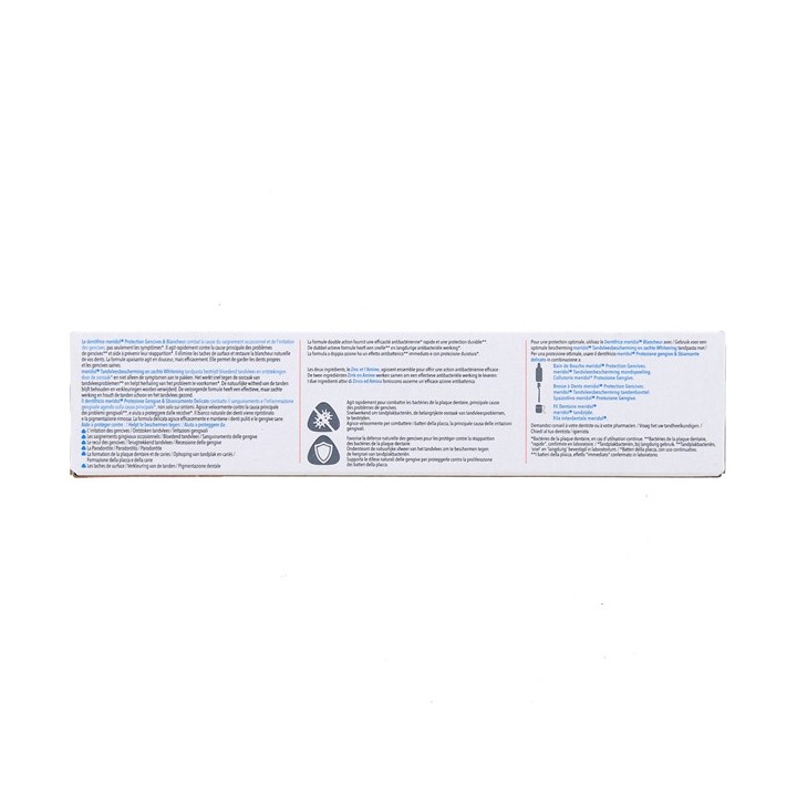Dentifrice Protection Gencives & Blancheur 75ml - Meridol - IllicoPharma