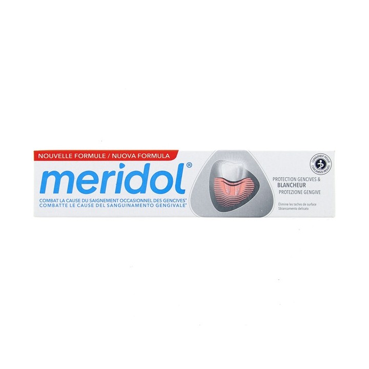 Dentifrice Protection Gencives & Blancheur 75ml - Meridol - IllicoPharma