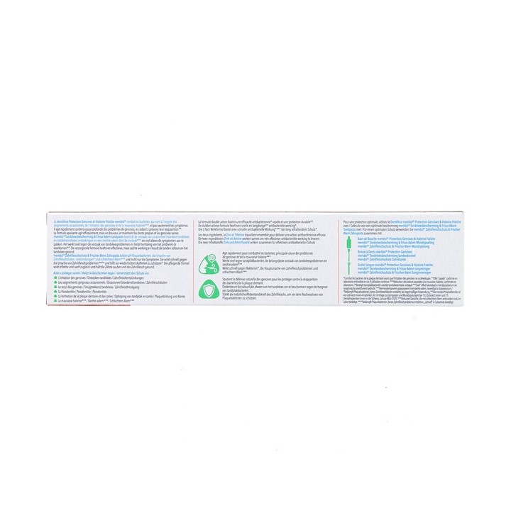Dentifrice Protection Gencives & Haleine Fraîche 75ml - Meridol - IllicoPharma