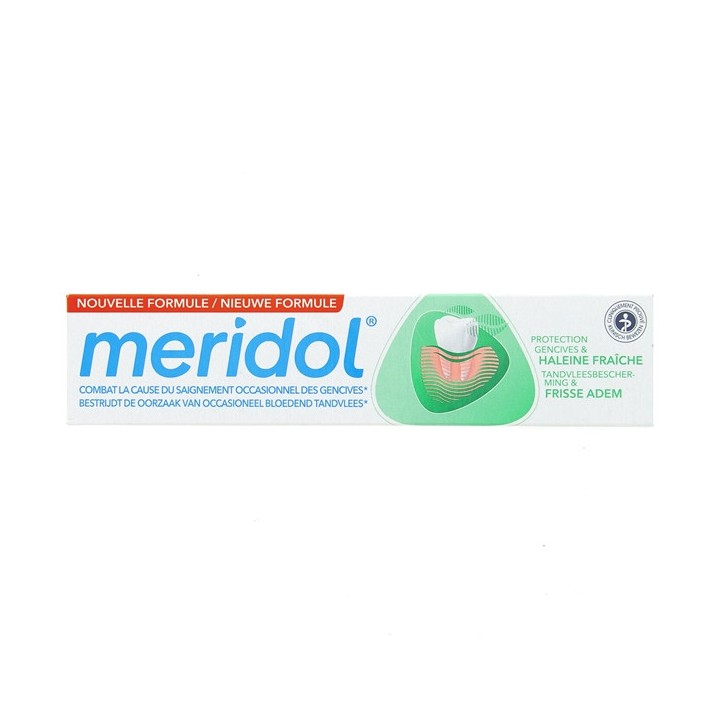 Dentifrice Protection Gencives & Haleine Fraîche 75ml - Meridol - IllicoPharma