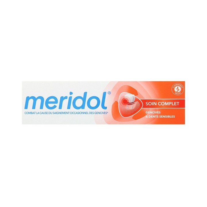 Dentifrice Soin Complet Gencives & Dents Sensibles 75ml - Meridol - IllicoPharma