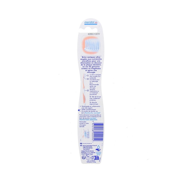 Brosse à dents Chirurgicale Ultra Souple x1 - Meridol - IllicoPharma