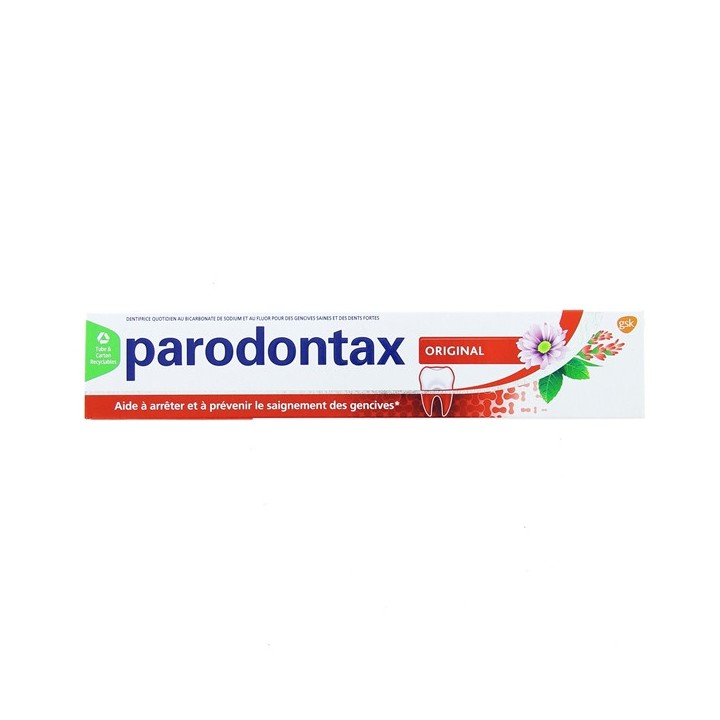 Dentifrice Original 75ml - Parodontax - Pharmacie en ligne IllicoPharma